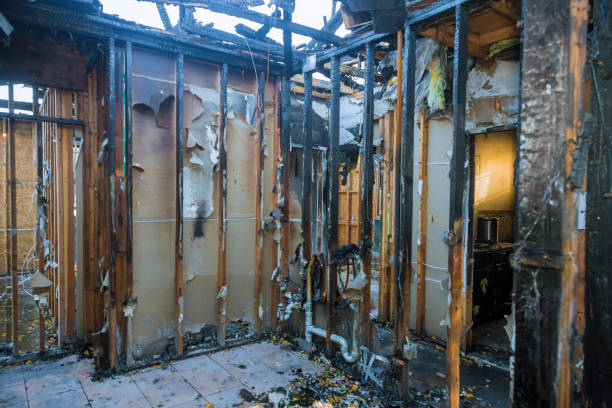 Professional Emergency Fire Cleanup technician working in Hudson, CO